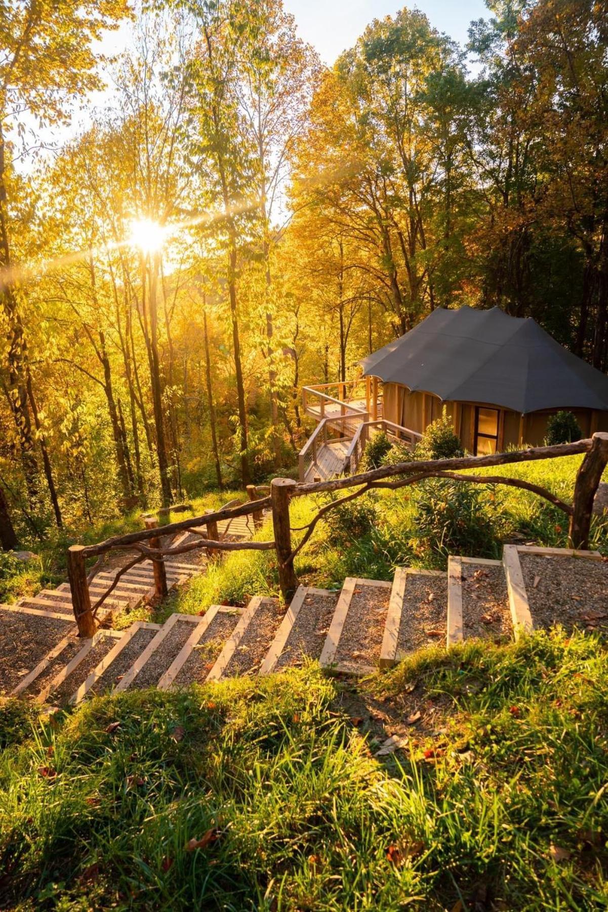 Elk & Embers Mountain Hideaway Hotel Waynesville Exterior photo